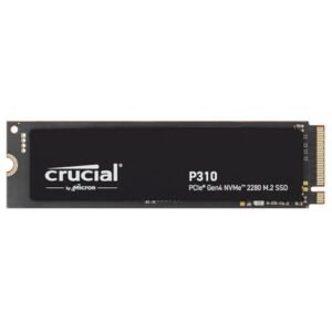 Crucial P310 SSD 2TB PCIe Gen4 NVMe M.2 2280, Disco Interno, hasta 7.100 MB/s, Compatible con Ordenador Portátil y de Sobremesa & Consolas de Juegos Portátiles – CT2000P310SSD801