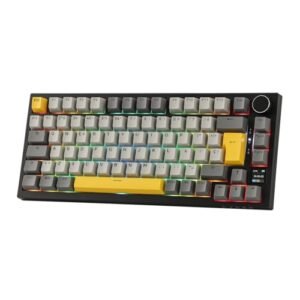 EPOMAKER Ajazz AK820 Pro ISO-ES Teclado Mecánico Inalámbrico con Pantalla