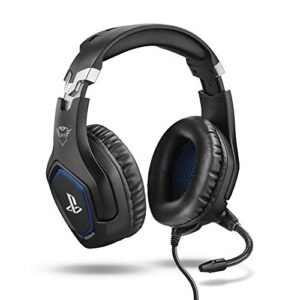 GXTrust Forze-B Cascos Gaming con Licencia Oficial para PlayStation, Negro