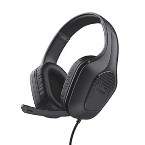 GXTrust Rayne Cascos Gaming Ligeros PC Xbox PS4 PS5 Switch Mobile, Negro