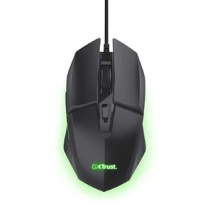 GXTrust Vylax Ratón Gaming con 6 Botones Programables, Negro