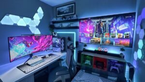 Lee más sobre el artículo Setup compacto con OLED, ultrawide y RGB