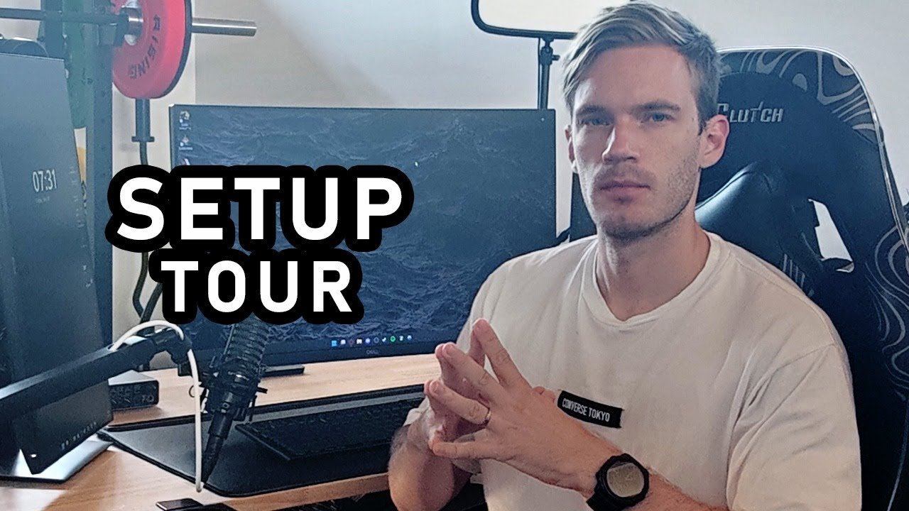 Lee más sobre el artículo Tour del setup de PewDiePie — My 7 Billion $ Setup