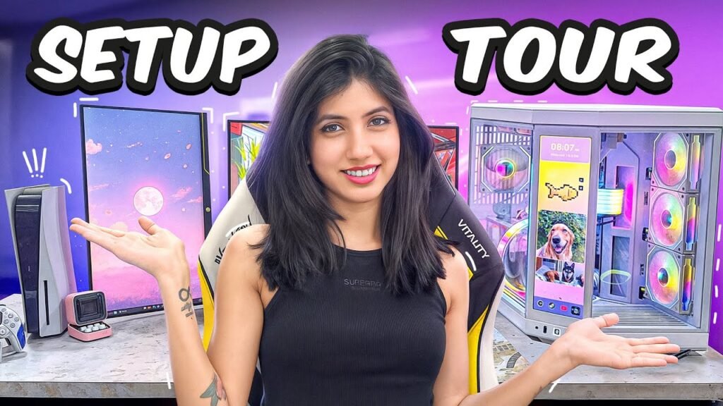 Tour del setup gaming de Xyaa: PC, HYTE Y70 y más