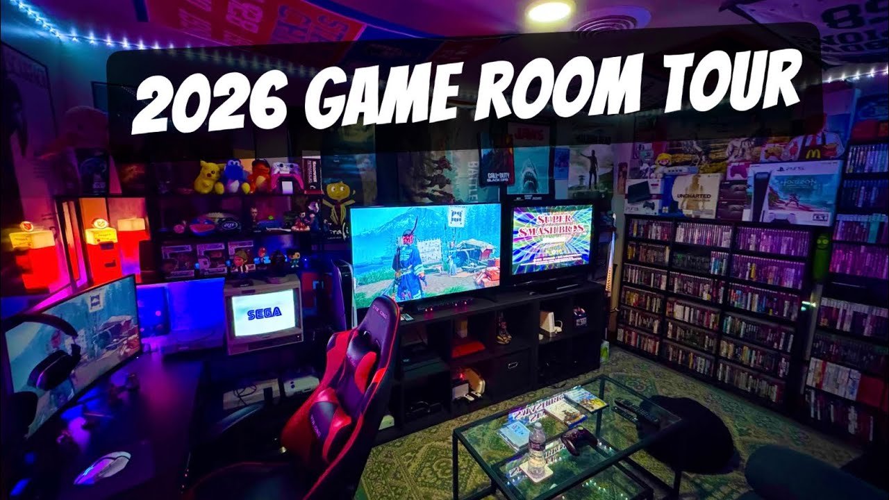 Lee más sobre el artículo Tour: Game Room 2026 — Retro, RGB y 900+ juegos