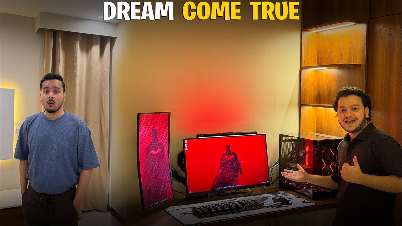 Lee más sobre el artículo Tour: montaje del nuevo PC y setup en la habitación